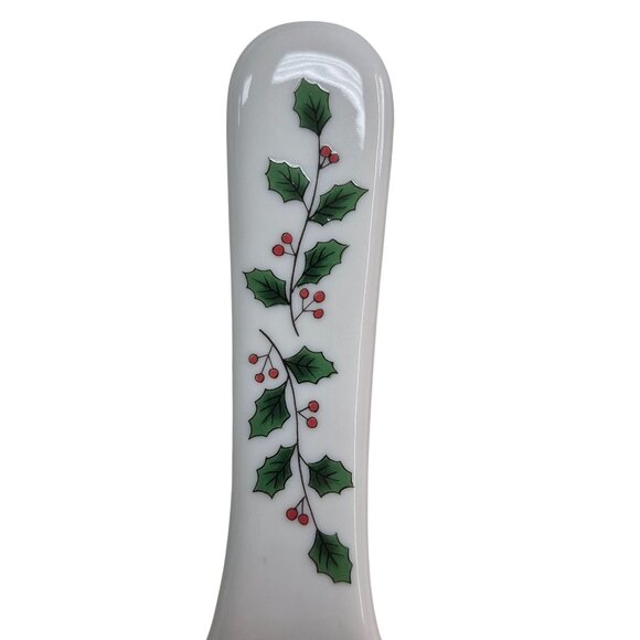 Christmas Tree Ceramic Cake Plate & Server Set - Picture 9 of 14